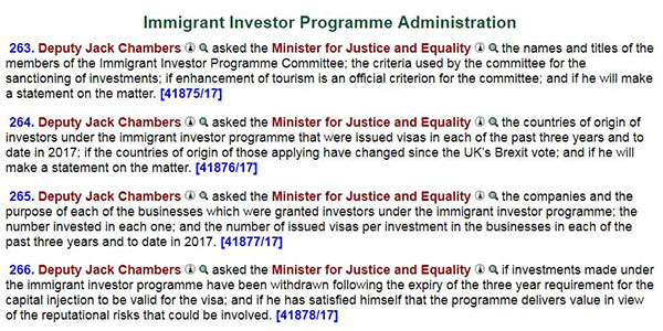 爱尔兰议会频发新信号，爱尔兰投资移民审核将愈加严格